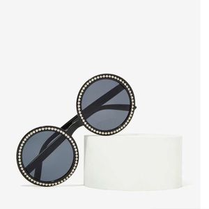 *Never Worn* Nasty Gal Get Stoned Circle Frames